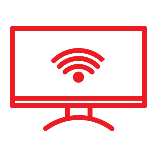 Smart tv free icon