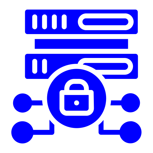 seguridad de la base de datos icono gratis