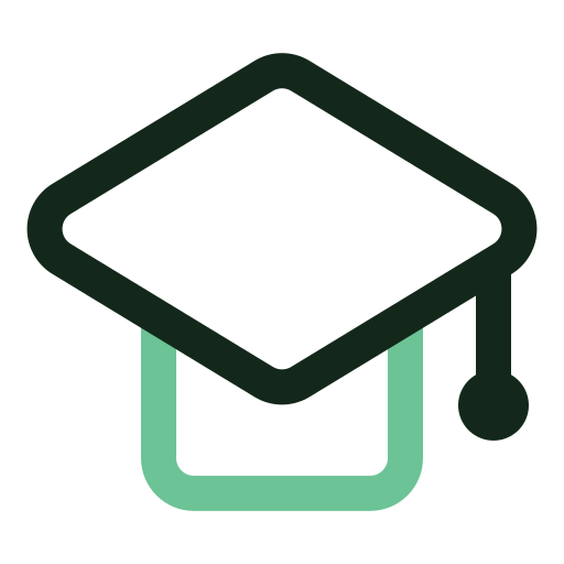 graduación icono gratis