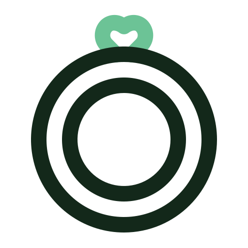anel de noivado grátis ícone