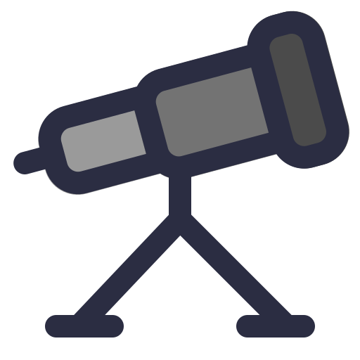 Telescope free icon
