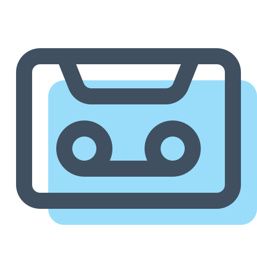 Cassette free icon