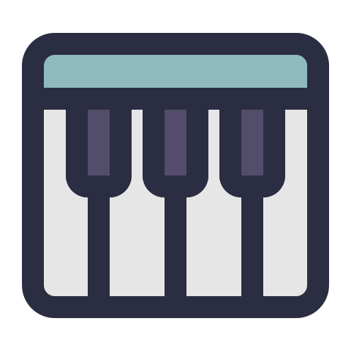 piano icono gratis