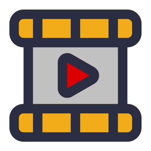 reproductor de video icono gratis