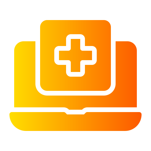 aplicación médica icono gratis