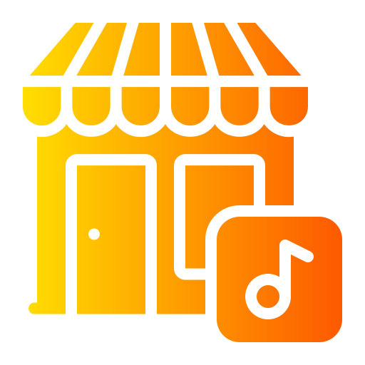 magasin de musique Icône gratuit magasin de musique Icône gratuit