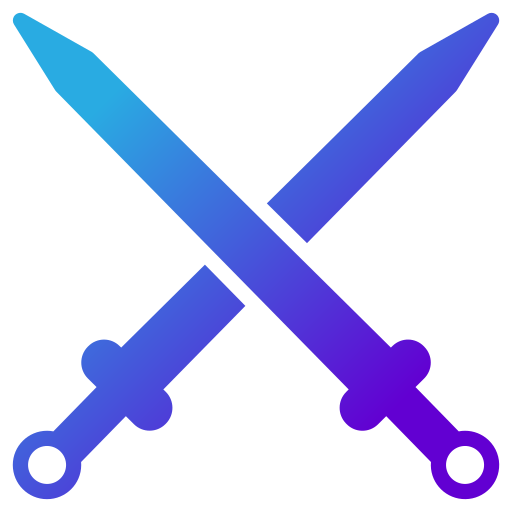 espadas icono gratis
