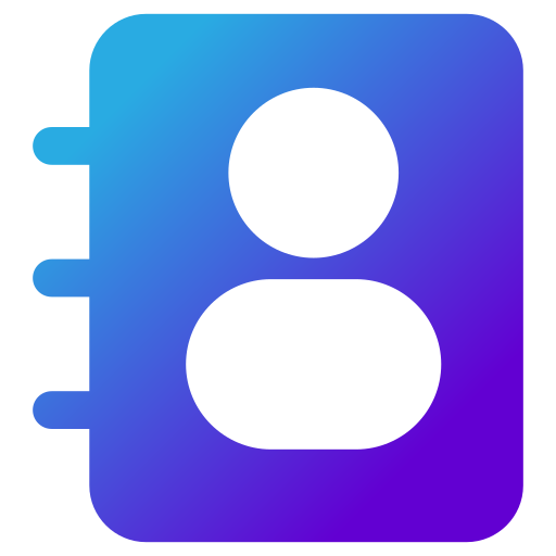 Контакты бесплатно иконка