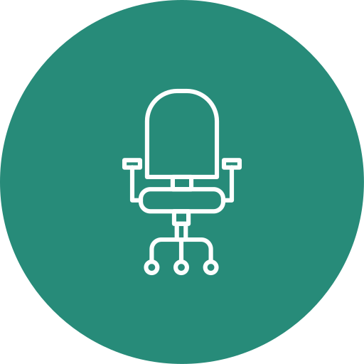 silla de oficina icono gratis