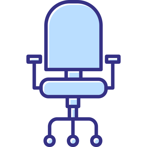 silla de oficina icono gratis