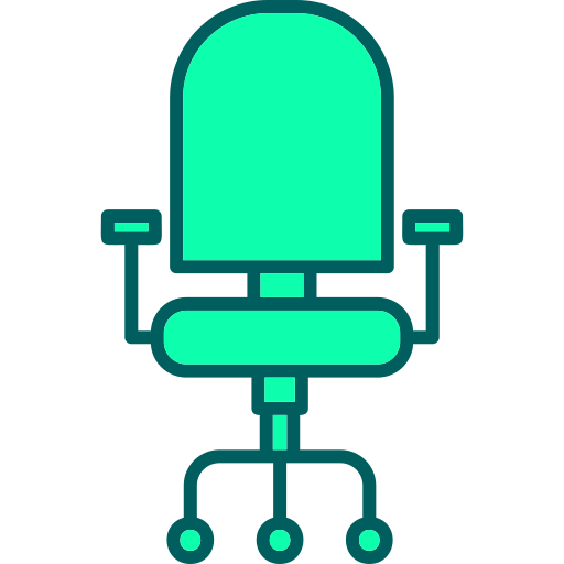 silla de oficina icono gratis