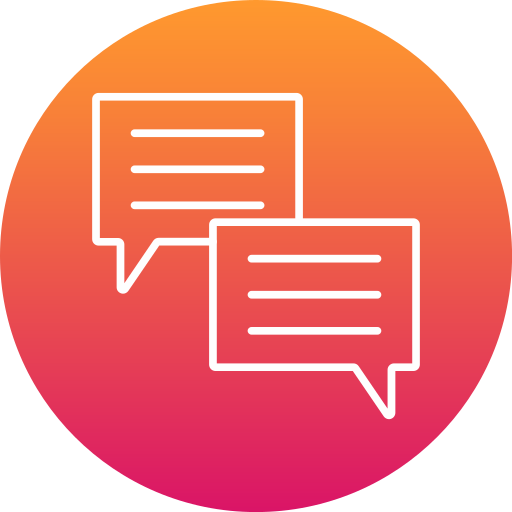 charlar icono gratis