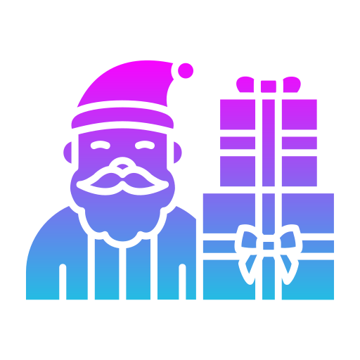 papá noel icono gratis