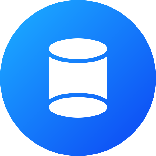 Cylinder free icon