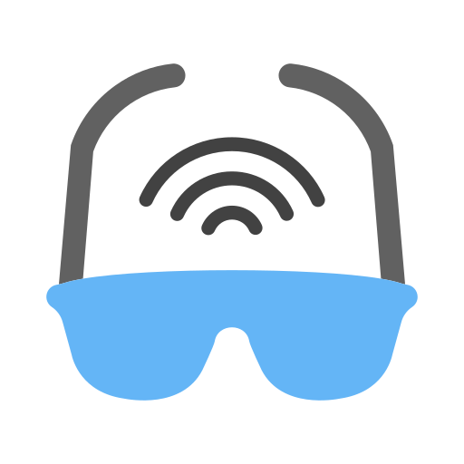 gafas inteligentes icono gratis
