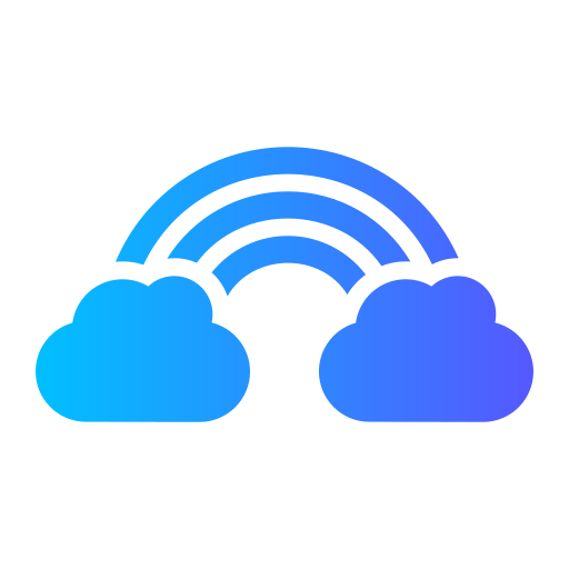 arcoíris icono gratis