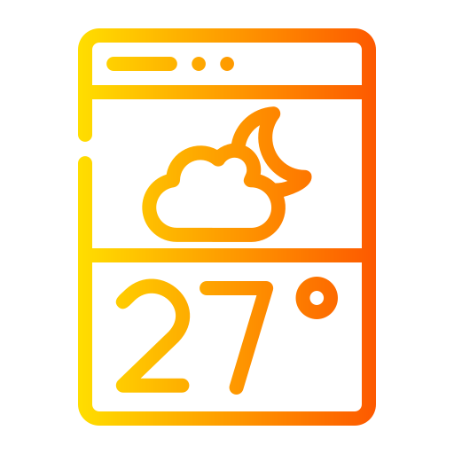 Прогноз погоды бесплатно иконка Прогноз погоды бесплатно иконка