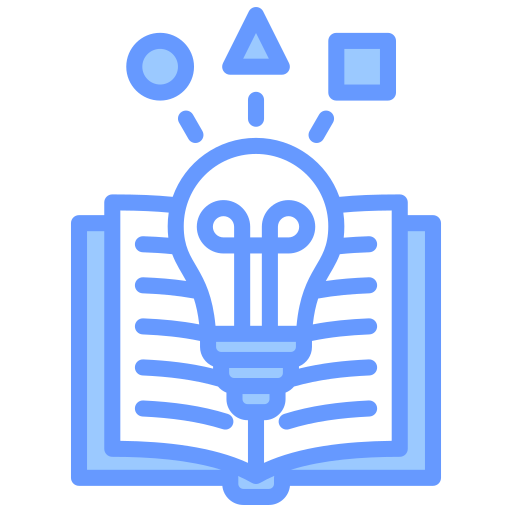 aprendizaje combinado icono gratis