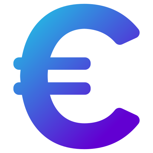 euro icono gratis