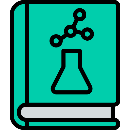 libro de quimica icono gratis