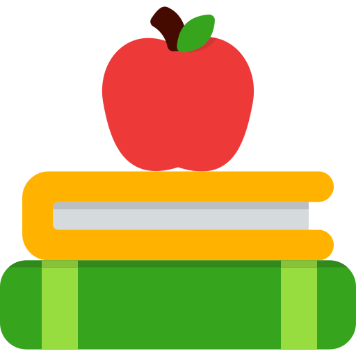 libro de manzana icono gratis