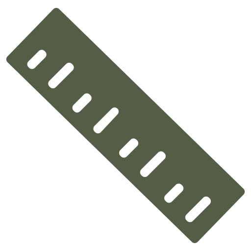 Ruler free icon Ruler free icon