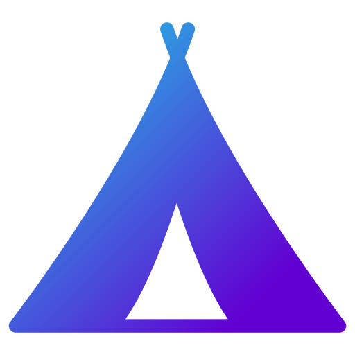 cámping icono gratis