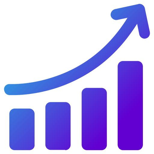 crecimiento icono gratis