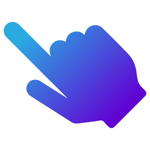 Finger free icon
