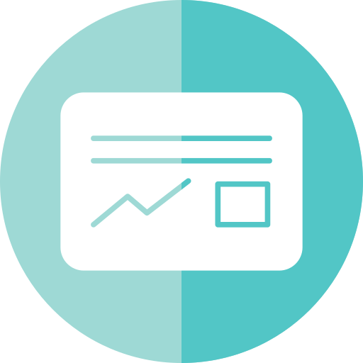 análisis de gráficos icono gratis