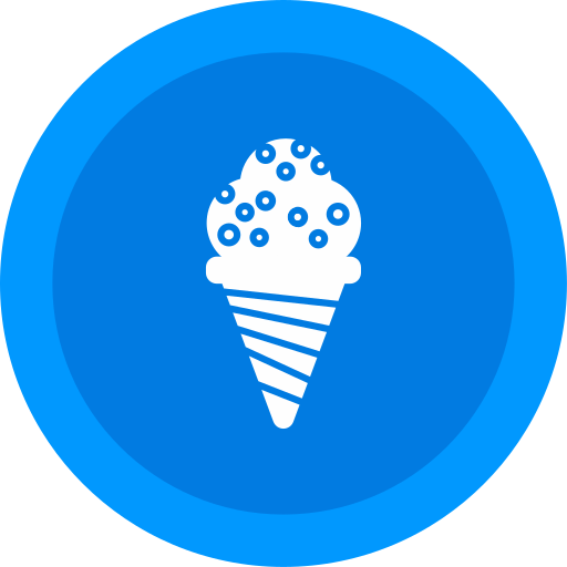 cucurucho de helado icono gratis