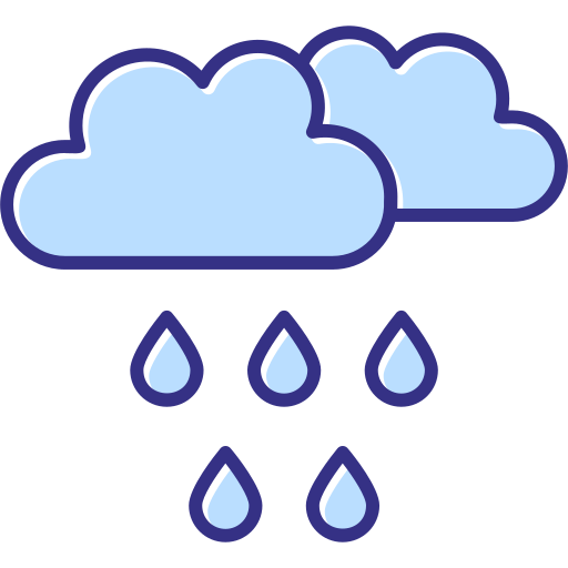 lloviendo icono gratis