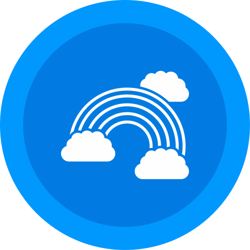 arcoíris icono gratis
