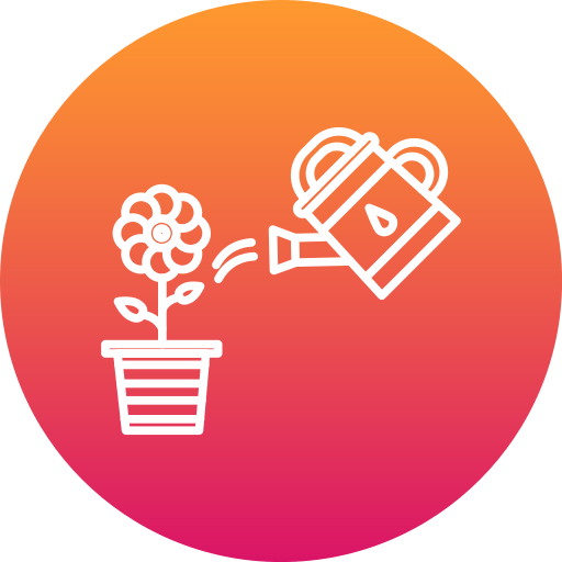 regando plantas icono gratis