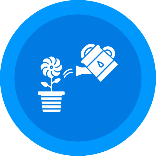regando plantas icono gratis