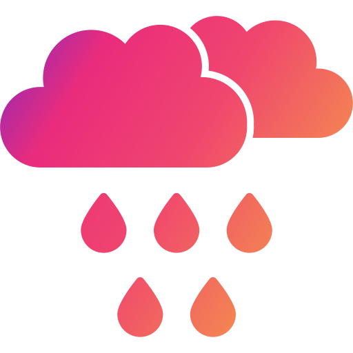 lloviendo icono gratis