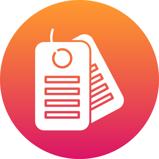 Tags free icon