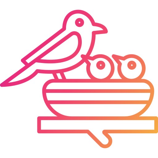 pájaro icono gratis