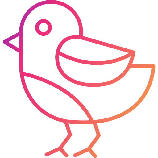 pájaro icono gratis