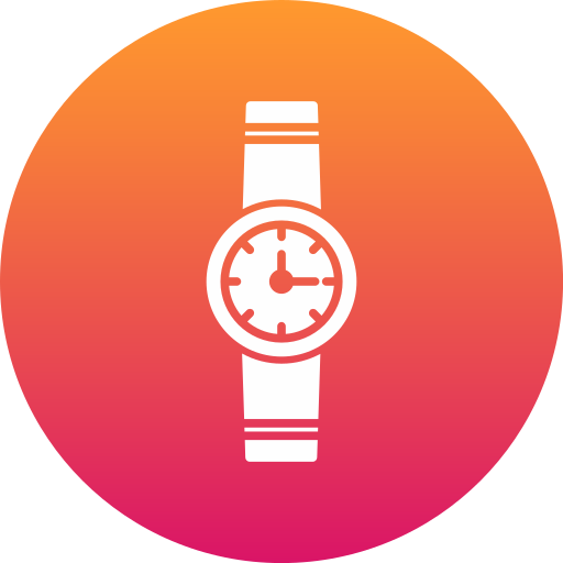 reloj de pulsera icono gratis