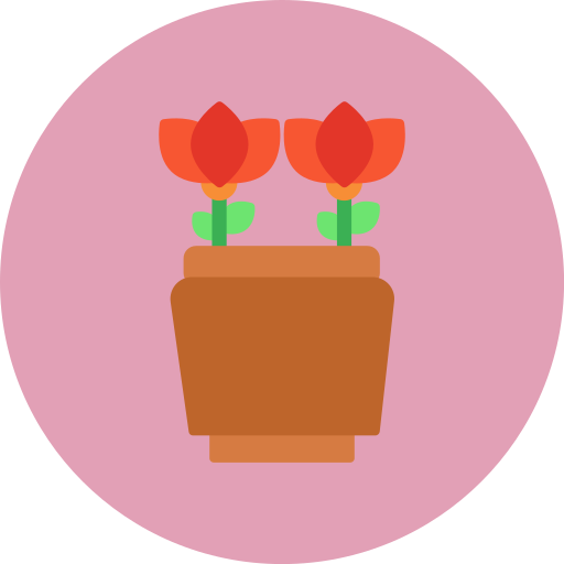 Flower pot free icon Flower pot free icon