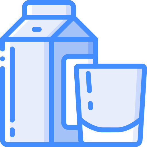 Milk free icon Milk free icon