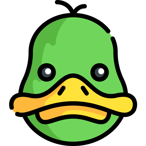 Pato icono gratis