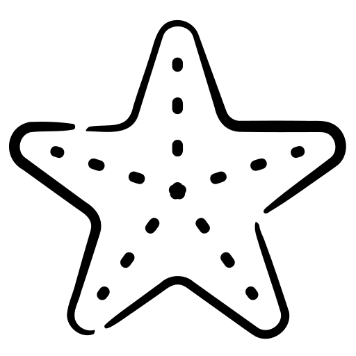 Starfish free icon