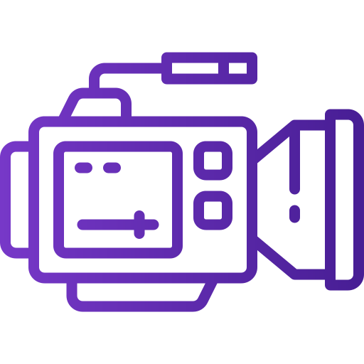 camara de video icono gratis