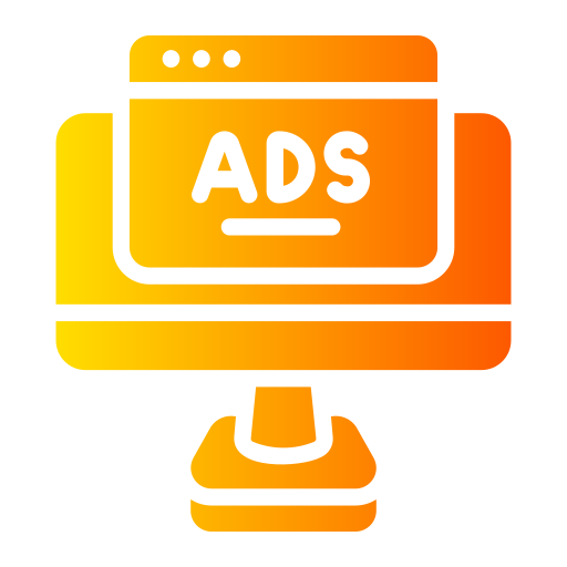 publicidad digital icono gratis