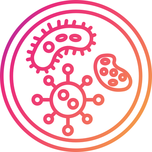 bacterias icono gratis