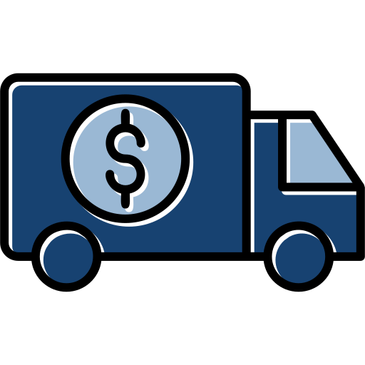 caminhão de entrega grátis ícone