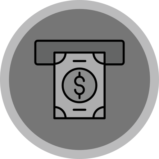 돈 인출 무료 아이콘 돈 인출 무료 아이콘