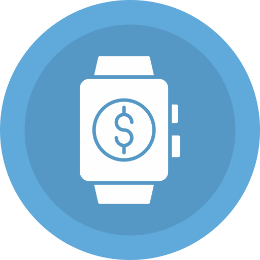 reloj inteligente icono gratis